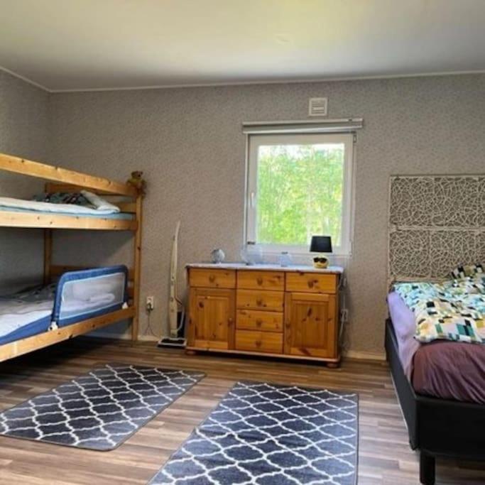 Familienfreundliche Farm Stuga Hamra  Extérieur photo